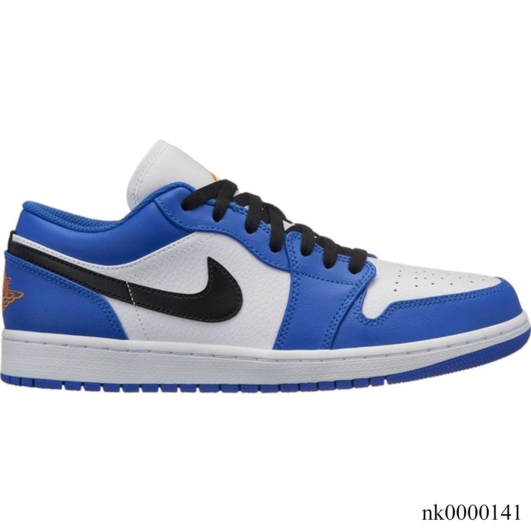 AJ 1 Low Hyper Royal Orange Peel Shoes Sneakers - nk0000141 - Image 2