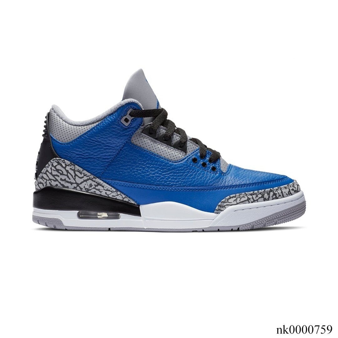 AJ 3 Retro Varsity Royal Cement Shoes Sneakers - nk0000759 - Image 2