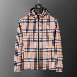 Alternative view of BUR Vintage Check Hooded Jacket - BUR0005
