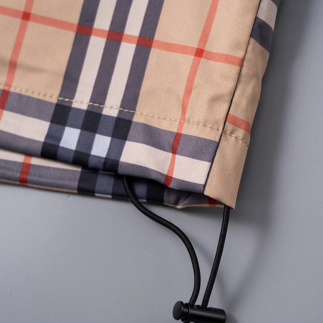 BUR Vintage Check Hooded Jacket - BUR0005 - Image 12