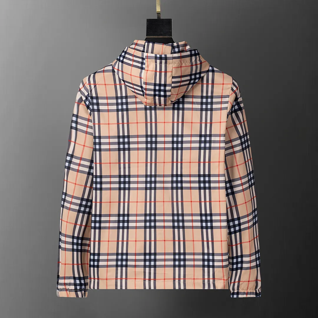 BUR Vintage Check Hooded Jacket - BUR0005 - Image 3