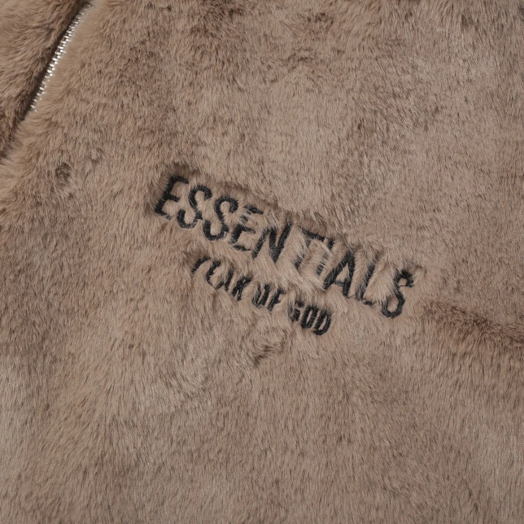 Essentials FOG Fur Hooded Jacket - FOG0026 - Image 10