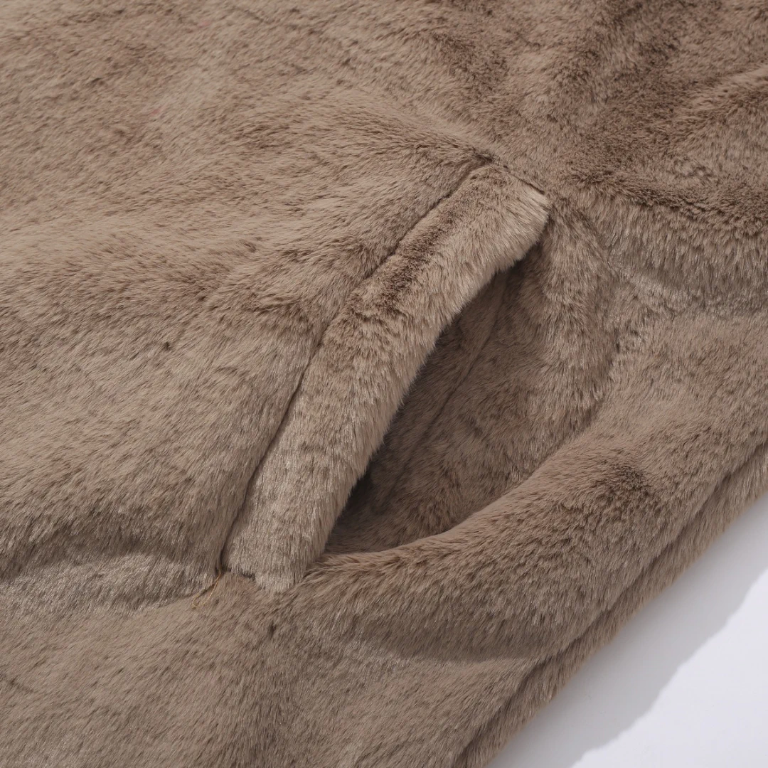 Essentials FOG Fur Hooded Jacket - FOG0026 - Image 9