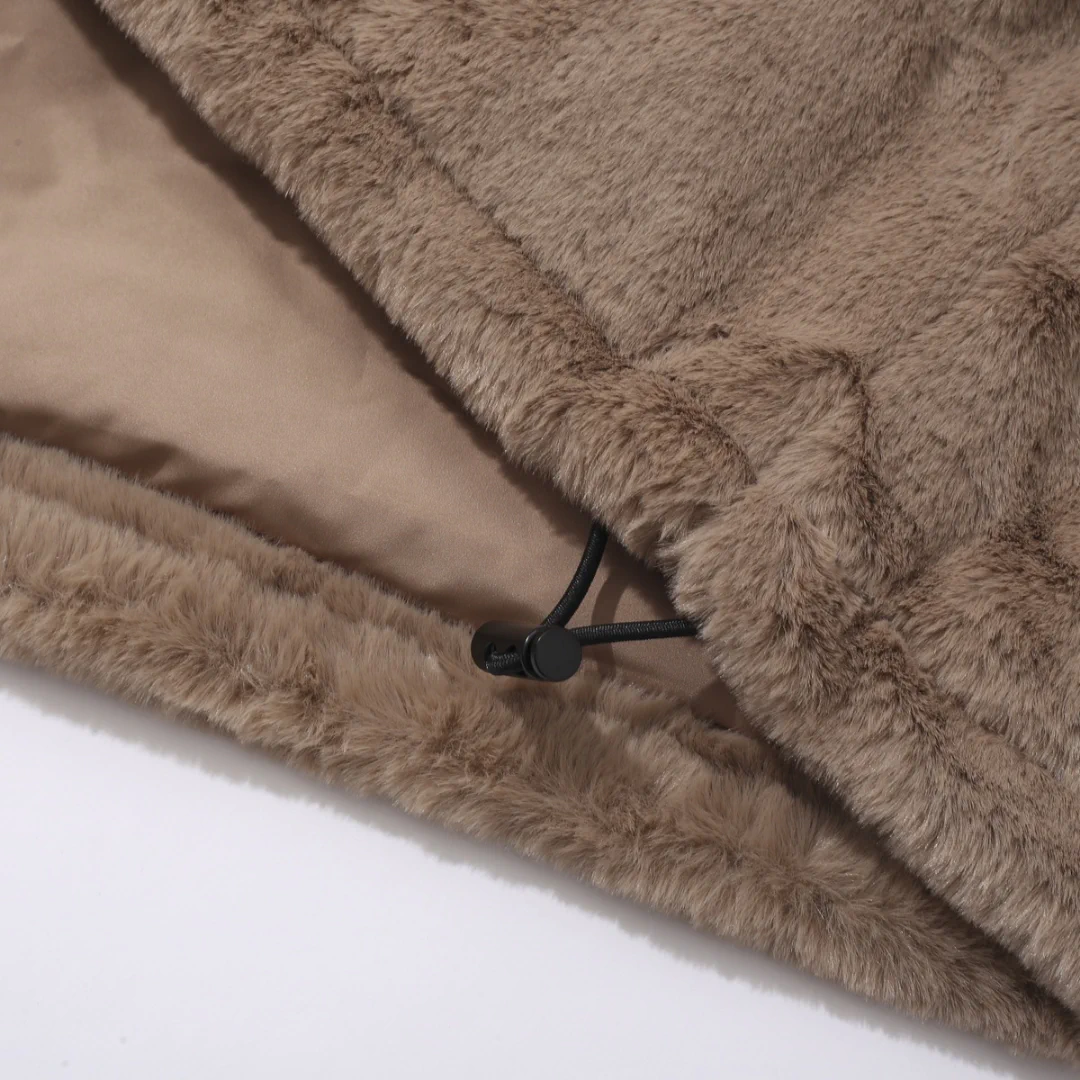 Essentials FOG Fur Hooded Jacket - FOG0026 - Image 8