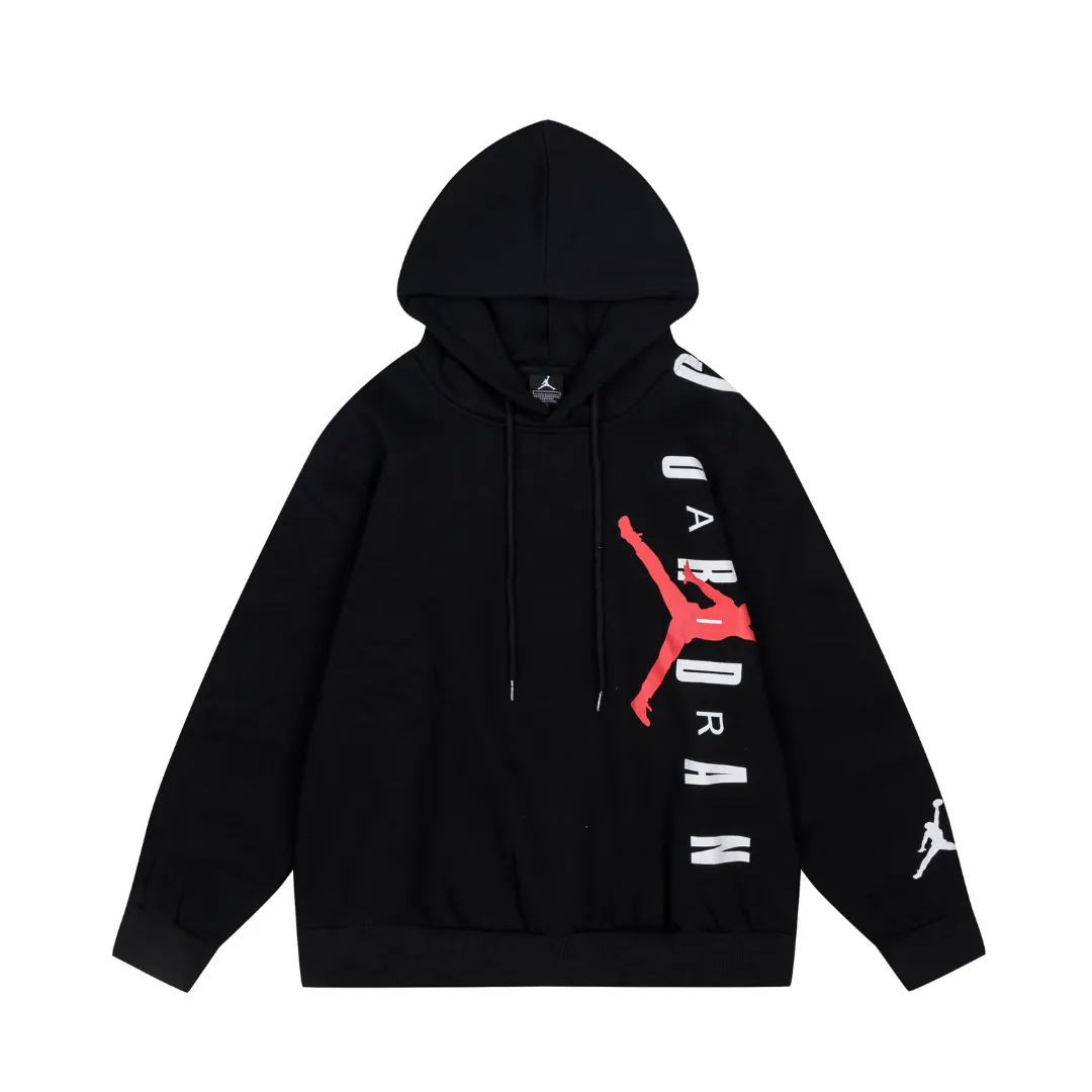 JD Logo Printed Hoodie - JD0012 - Image 3
