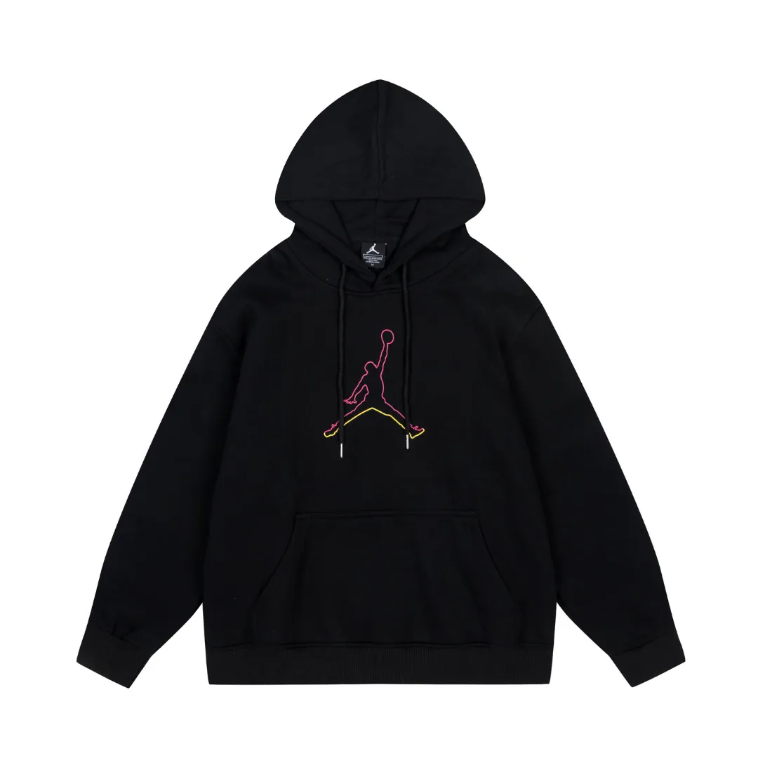 JD Logo Printed Hoodie - JD0015 - Image 3