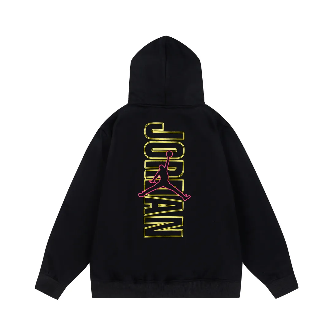 JD Logo Printed Hoodie - JD0015 - Image 4