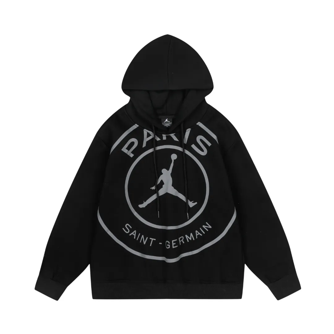 JD Logo Printed Hoodie - JD0021 - Image 3