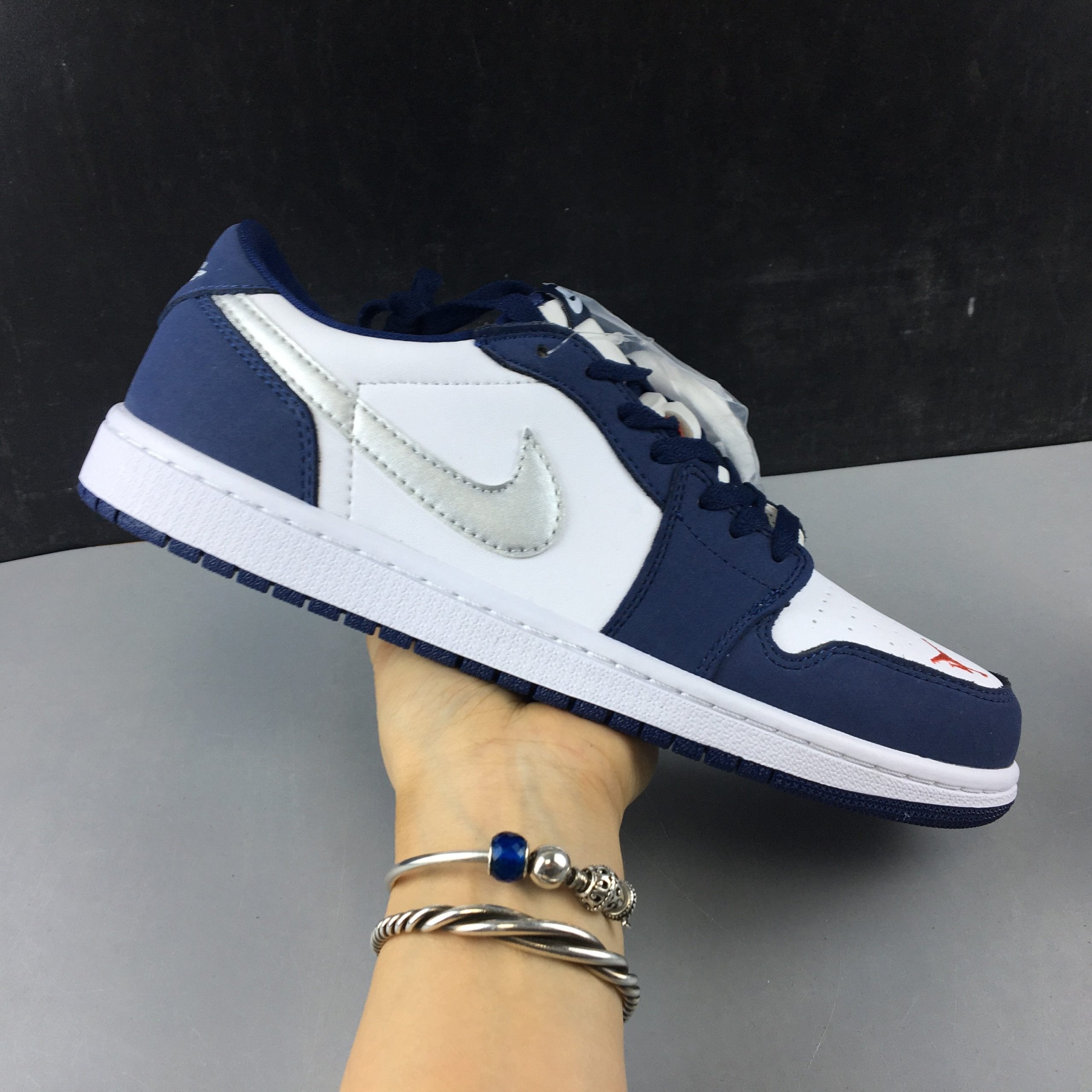 AJ 1 Low SB Midnight Navy Shoes Sneakers - nk0000177 - Image 10