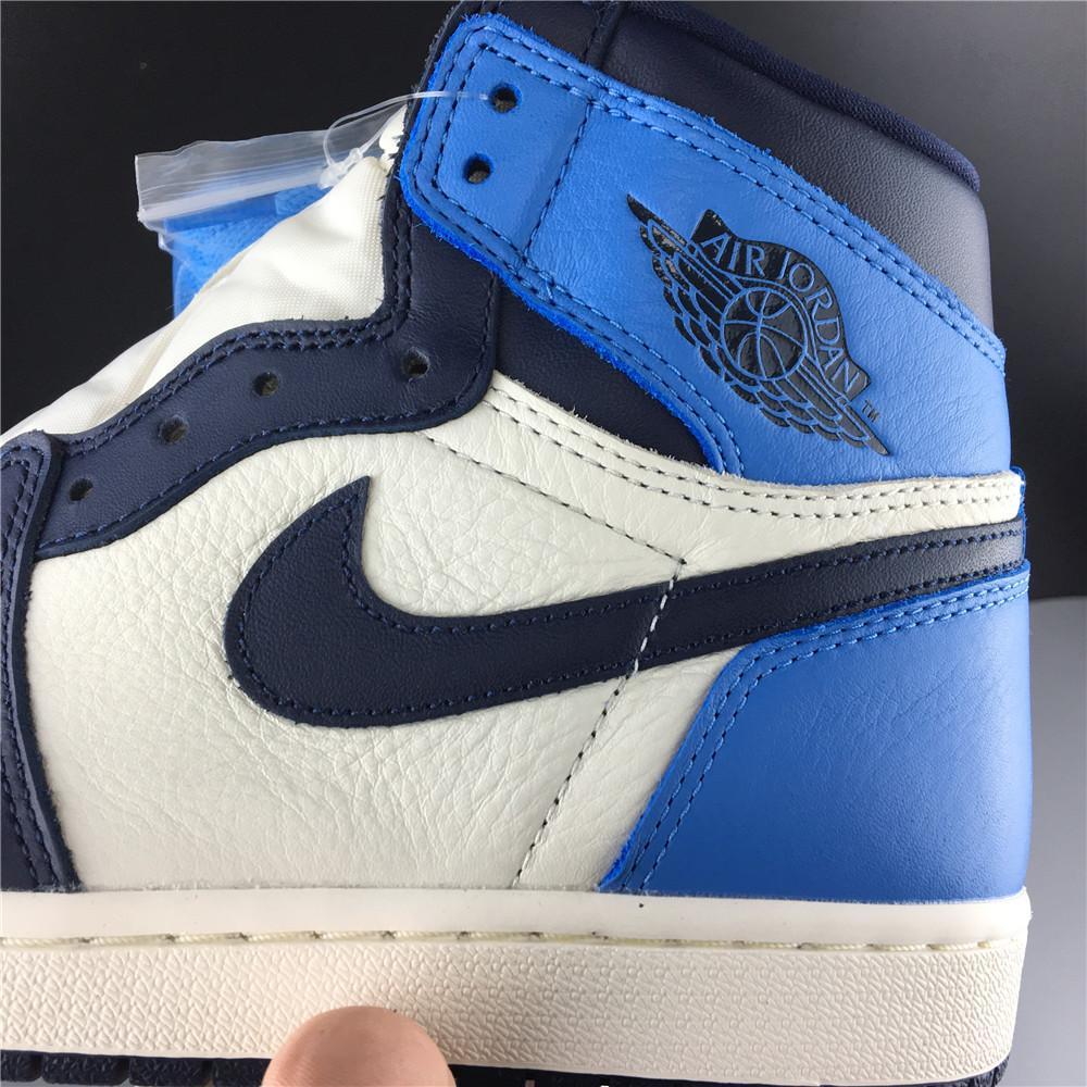 AJ 1 Retro High Obsidian UNC Shoes Sneakers - nk0000293 - Image 14