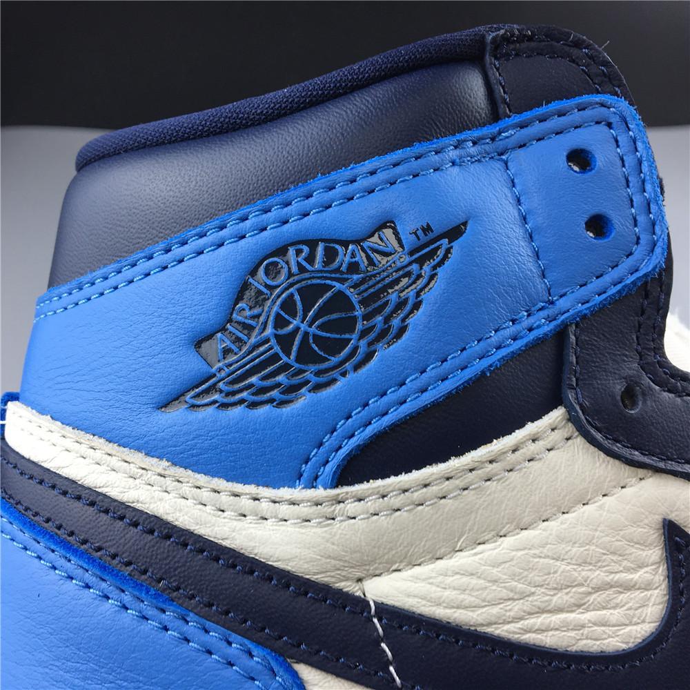 AJ 1 Retro High Obsidian UNC Shoes Sneakers - nk0000293 - Image 6