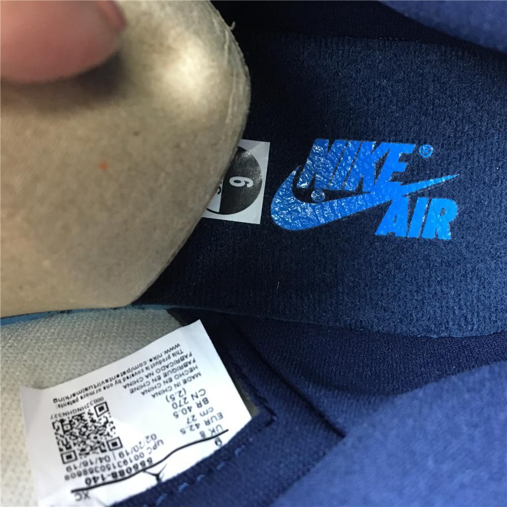 AJ 1 Retro High Obsidian UNC Shoes Sneakers - nk0000293 - Image 13