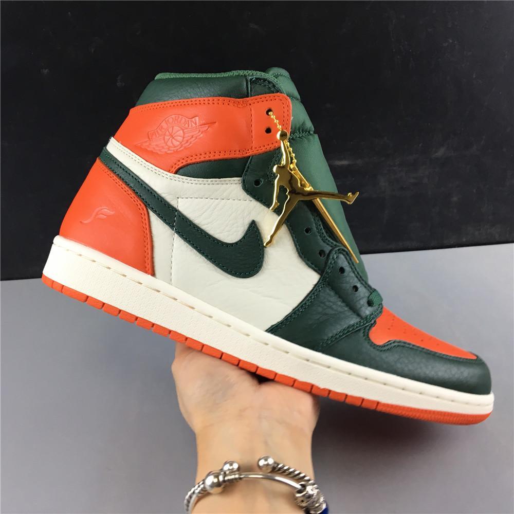 AJ 1 Retro High SoleFly Art Basel Sail Shoes Sneakers - nk0000173 - Image 5