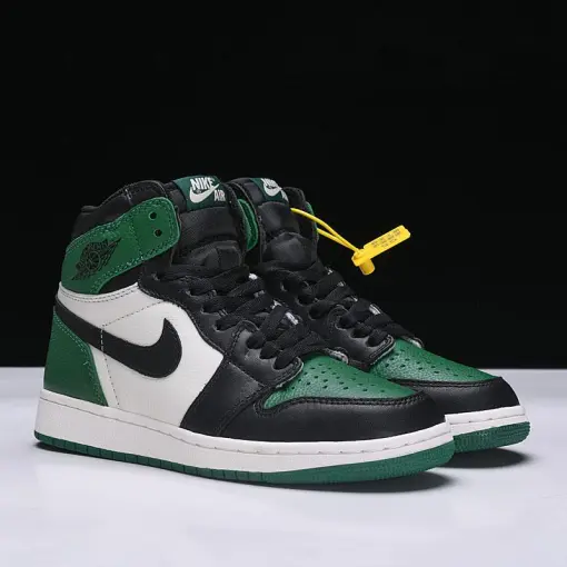 AJ 1 Retro High Pine Green Shoes Sneakers - nk0001268 - Image 4