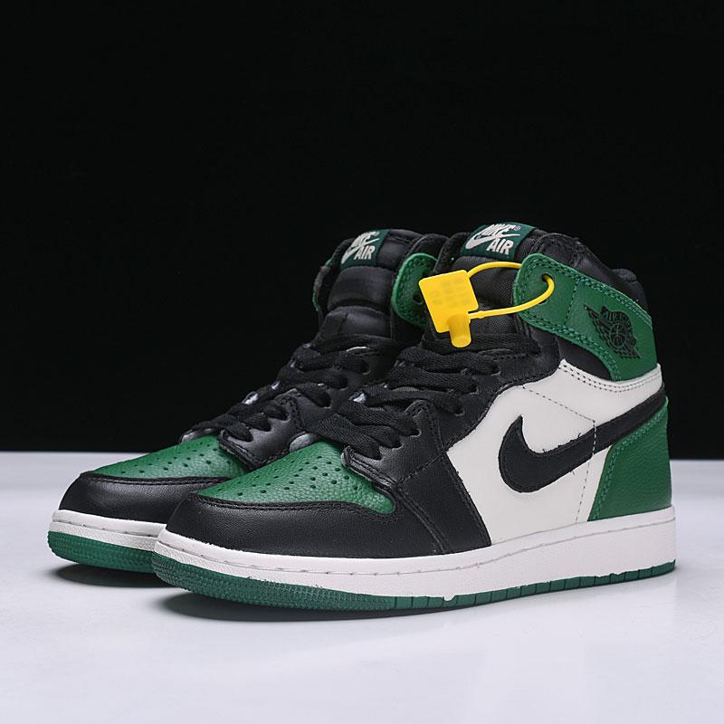 AJ 1 Retro High Pine Green Shoes Sneakers - nk0001268 - Image 4