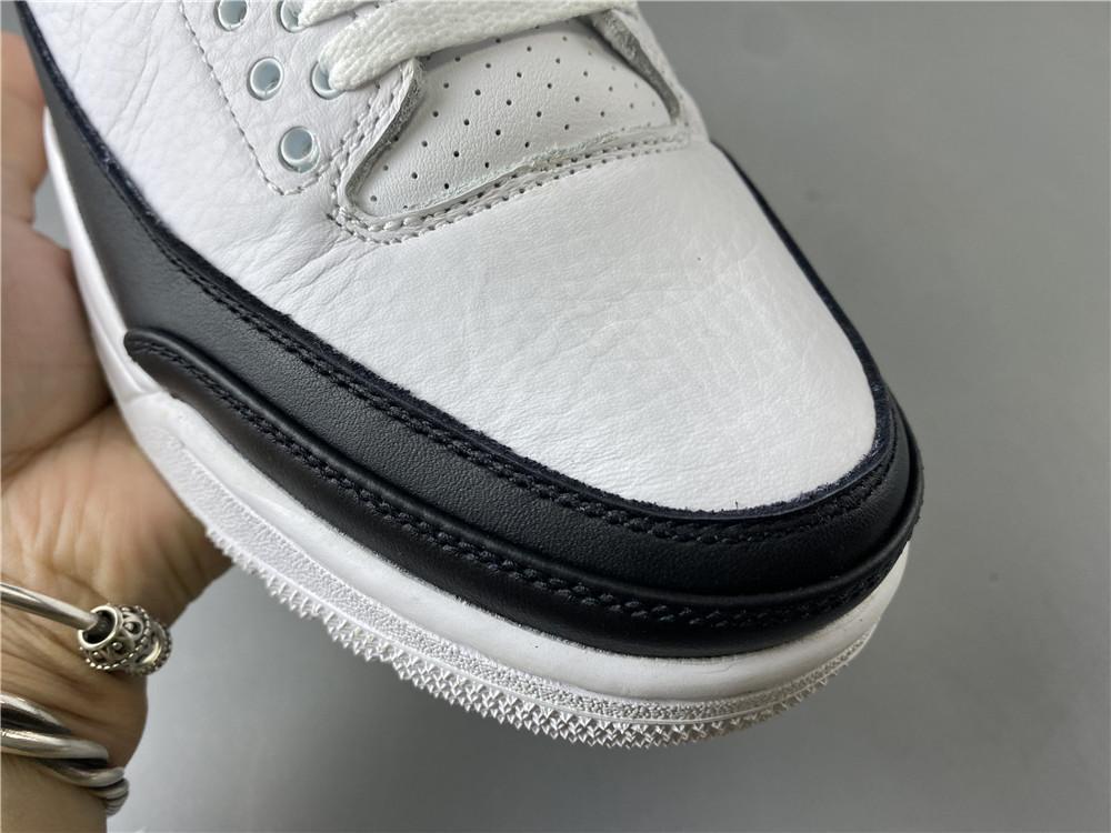 Fragment x AJ 3 White Black Shoes Sneakers - nk0001320 - Image 22