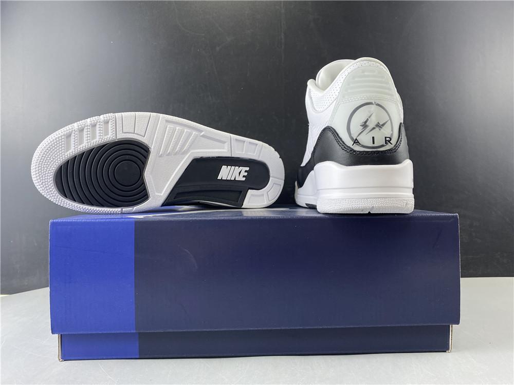 Fragment x AJ 3 White Black Shoes Sneakers - nk0001320 - Image 23