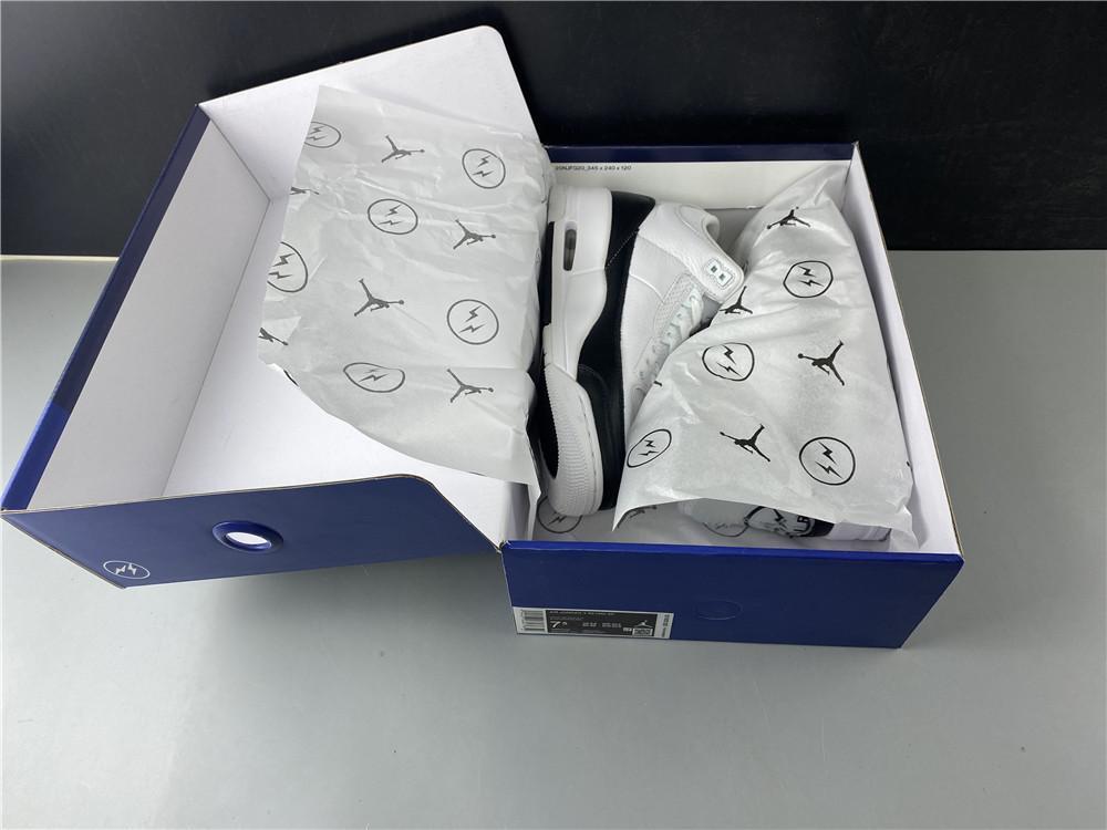 Fragment x AJ 3 White Black Shoes Sneakers - nk0001320 - Image 25