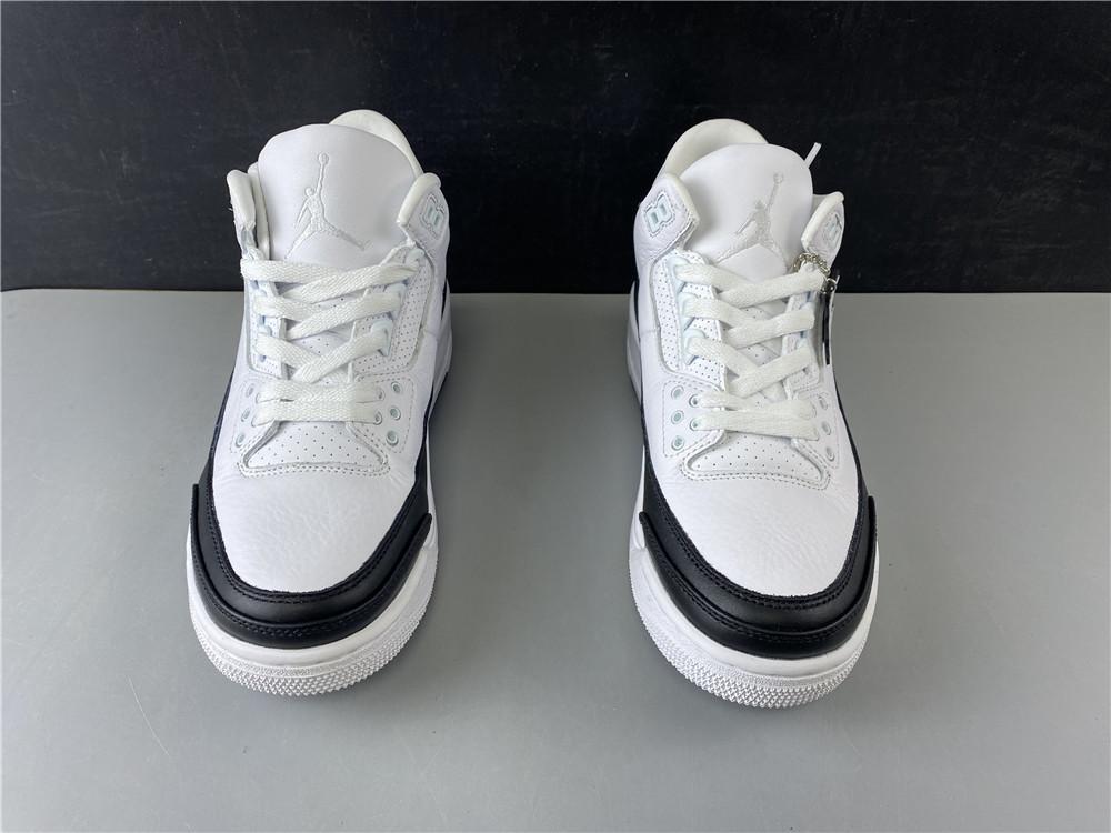 Fragment x AJ 3 White Black Shoes Sneakers - nk0001320 - Image 13