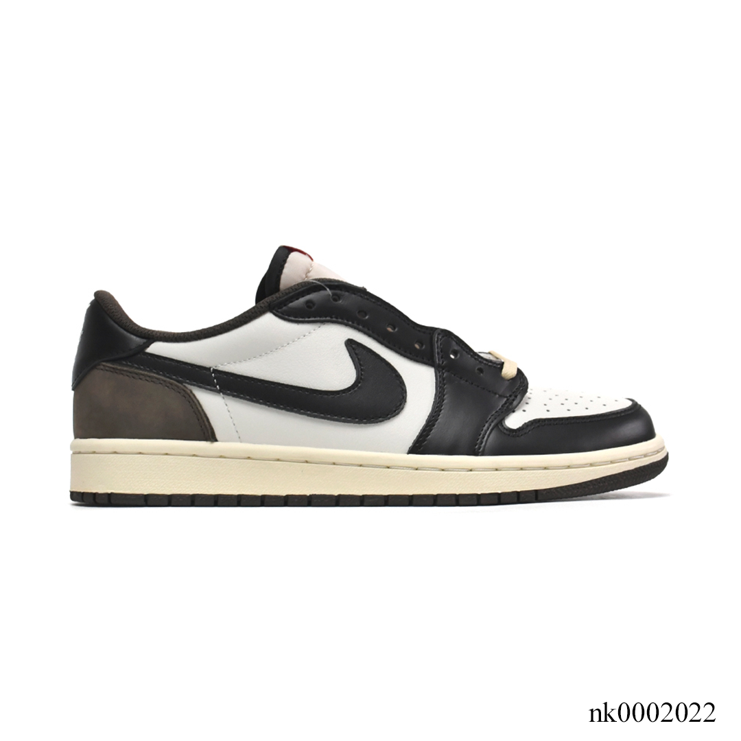 Travis Scott x AJ 1 Low OG SP Dark Mocha Shoes Sneakers - nk0002022