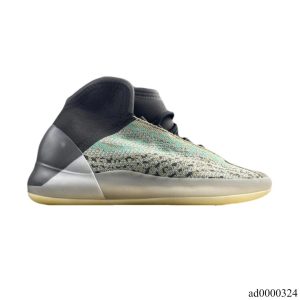 YzY QNTM Teal Blue Shoes Sneakers - ad0000324