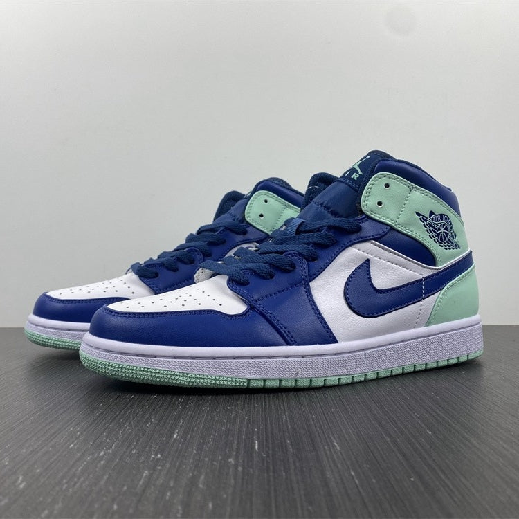AJ 1 Mid Blue Mint Shoes Sneakers - nk0001998 - Image 3