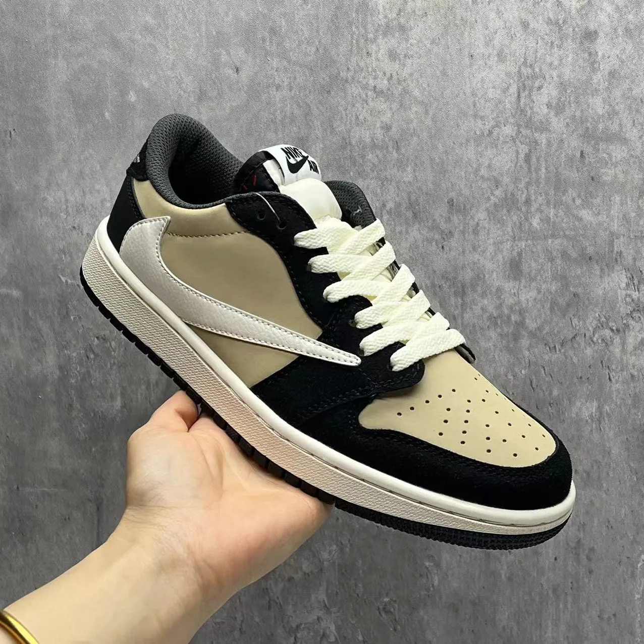 Travis Scott x AJ 1 Low OG Pale Vanilla Shoes Sneakers – nk0003938 - Image 7