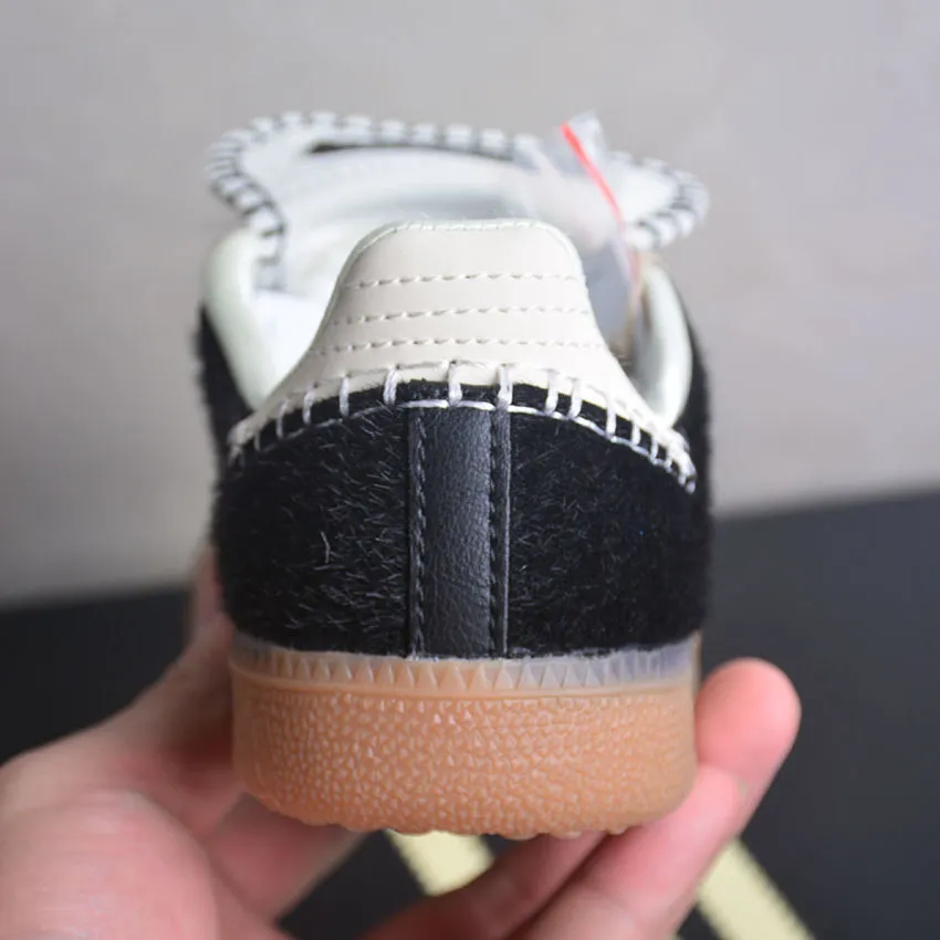 Wales Bonner x AD Samba Pony Black Shoes Sneakers - ad0000459 - Image 7