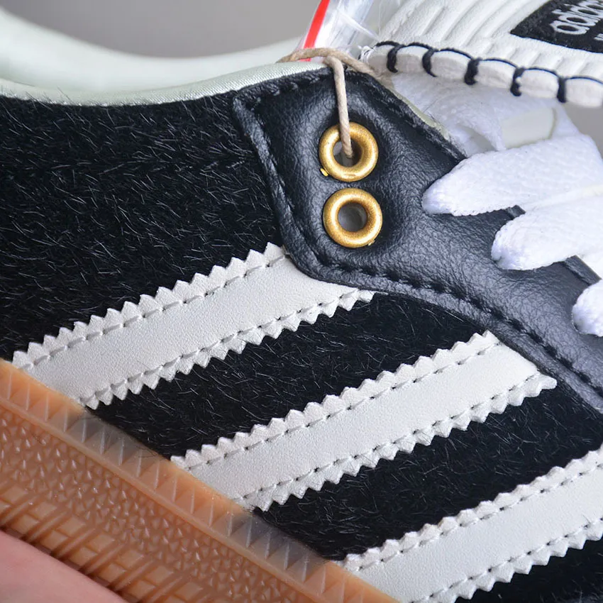 Wales Bonner x AD Samba Pony Black Shoes Sneakers - ad0000459 - Image 10