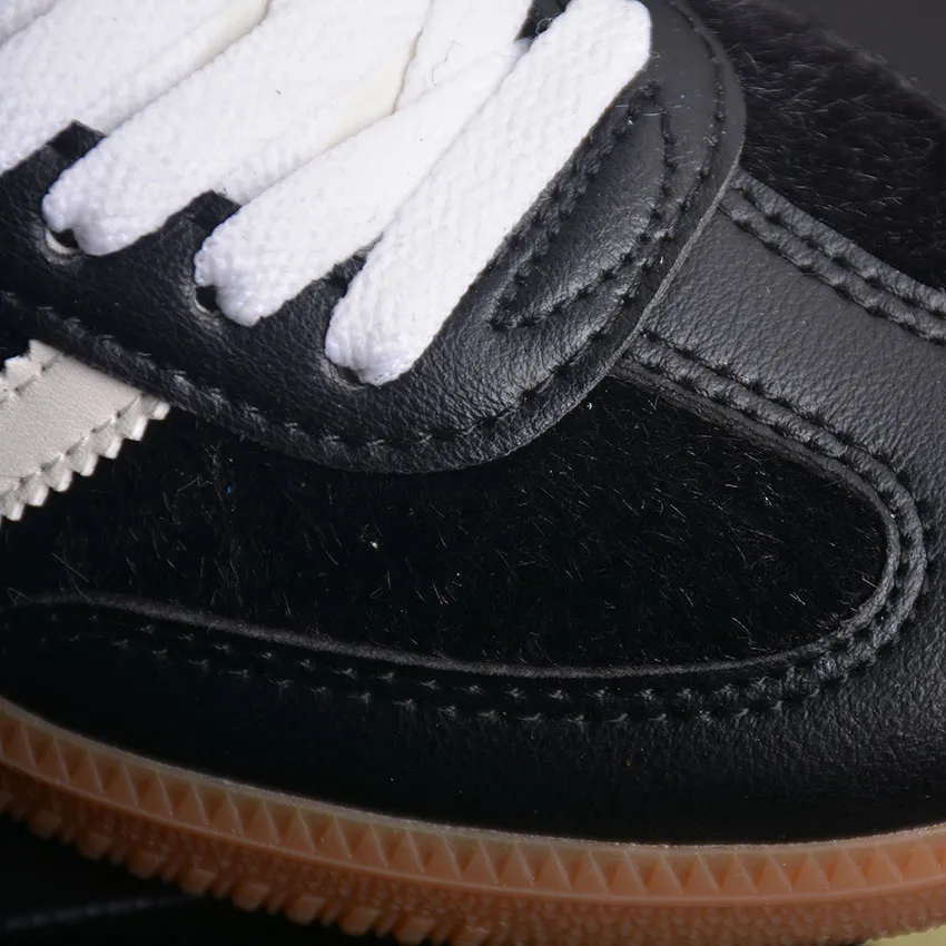 Wales Bonner x AD Samba Pony Black Shoes Sneakers - ad0000459 - Image 9