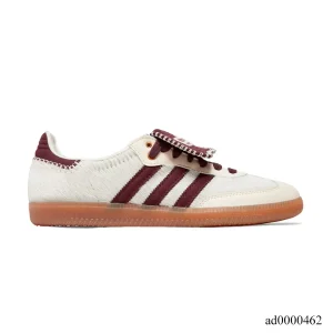 Wales Bonner x AD Samba Pony Cream White Shoes Sneakers - ad0000462