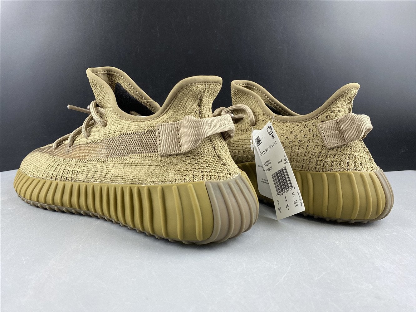 YzY Boost 350 V2 Earth Shoes Sneakers - ad0000076 - Image 7
