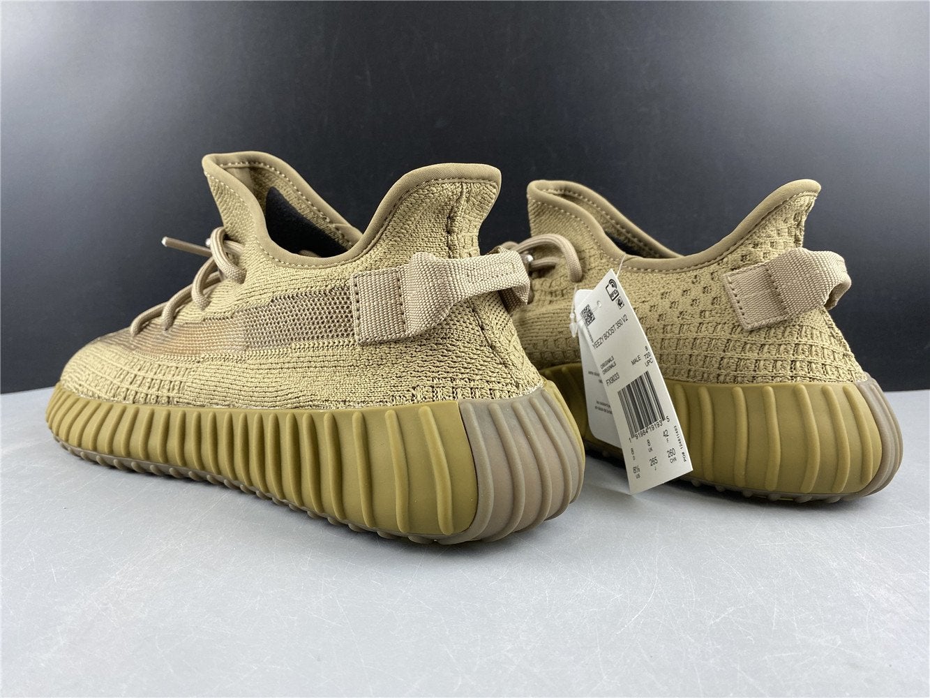 YzY Boost 350 V2 Earth Shoes Sneakers - ad0000076 - Image 8