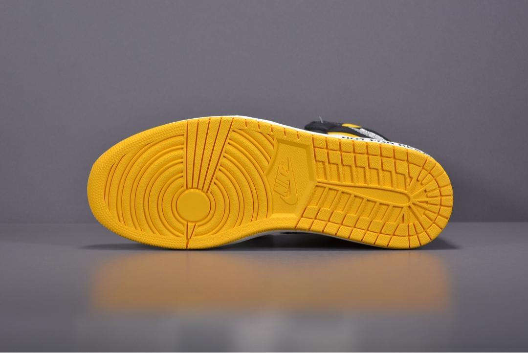 AJ 1 Retro High "Not for Resale" Varsity Maize Shoes Sneakers - nk0000055 - Image 6
