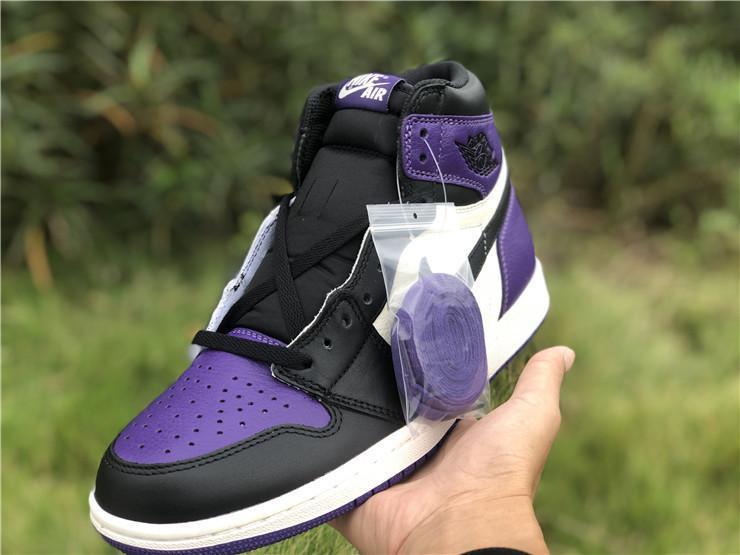 AJ 1 Retro High Court Purple Shoes Sneakers - nk0000569 - Image 10
