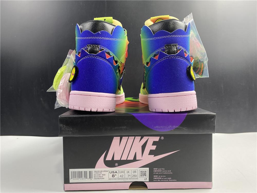 Balvin x AJ 1 High OG Multi Shoes Sneakers - nk0001341 - Image 15
