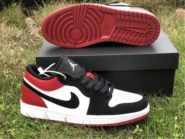 AJ 1 Low Black Toe Shoes Sneakers - nk0000732 - Image 14