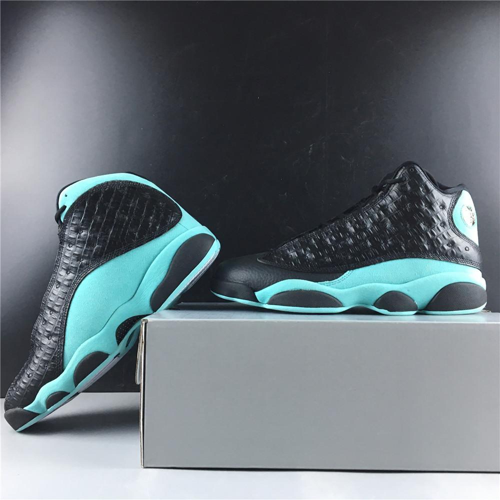 AJ 13 Retro Black Island Green Shoes Sneakers - nk0000121 - Image 12