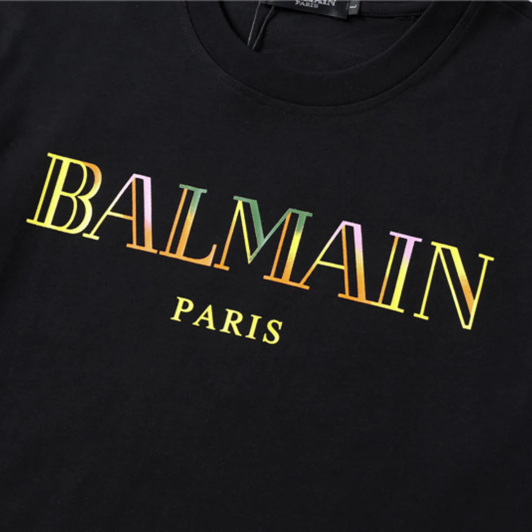 BM Vintage Embroidered T-shirt in Black - bal0000004 - Image 6