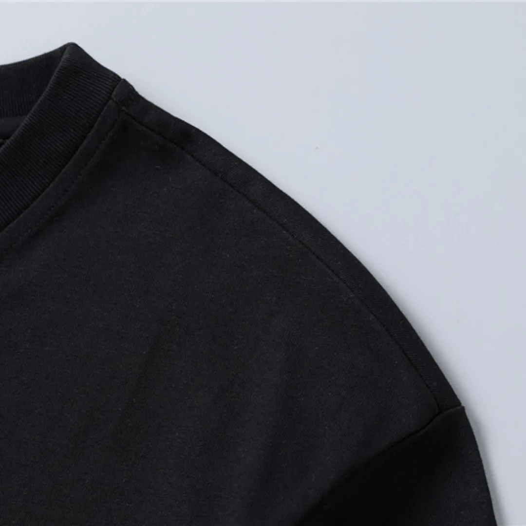 BM Vintage Embroidered T-shirt in Black - bal0000004 - Image 10