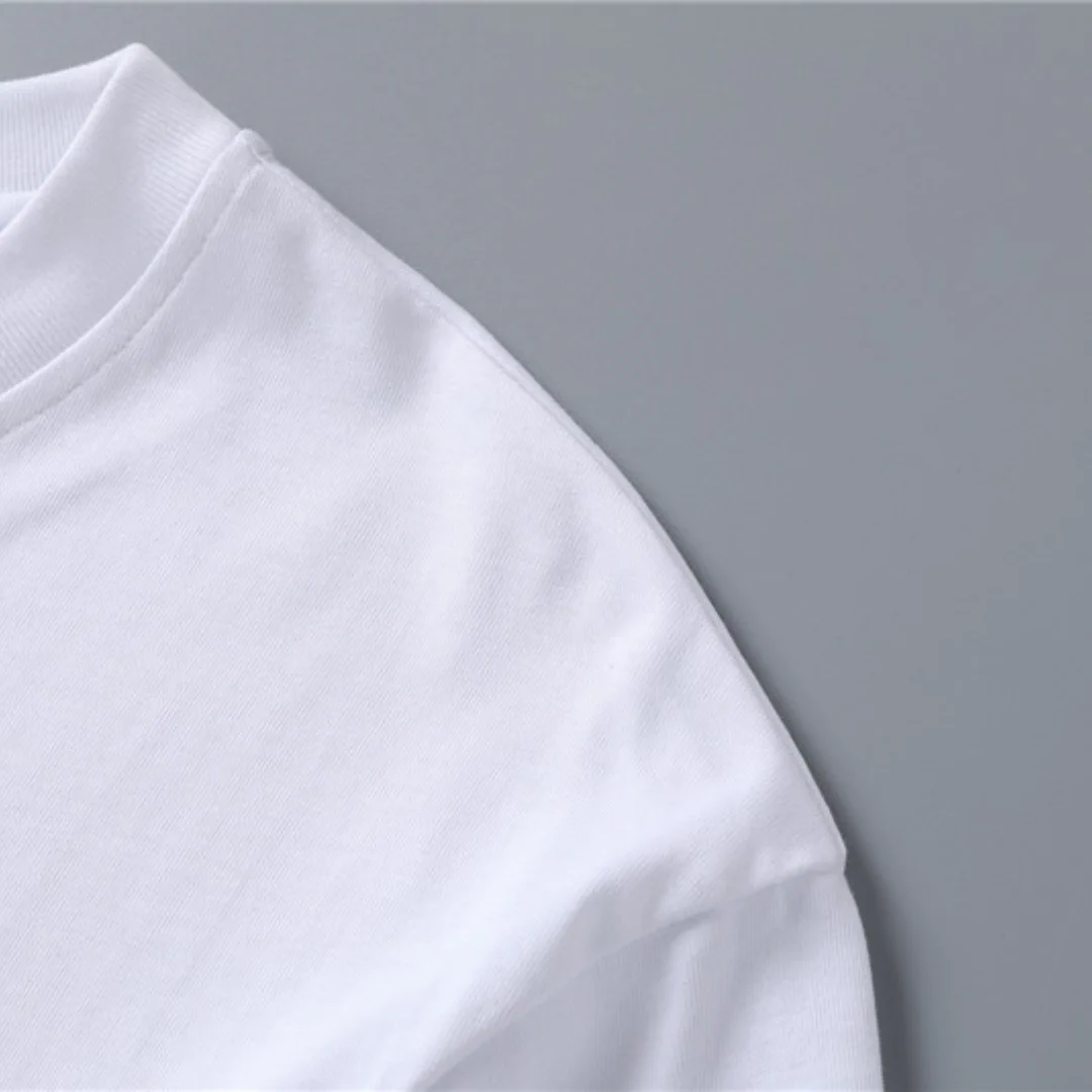 BM Vintage Embroidered T-shirt in White - bal0000005 - Image 9