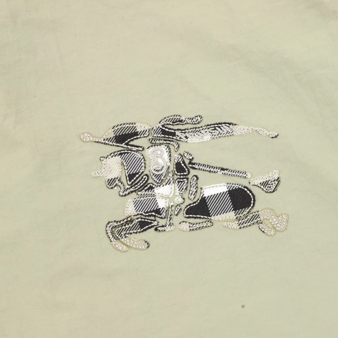 BUR Archive Check Panel Shorts in Beige Green - 374 - bbr0000374 - Image 5