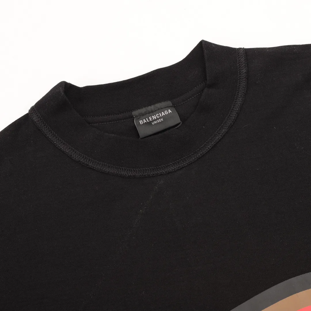 BLCG Pride Rainbow Flag T-shirt in Black - 605 - blcg0000605 - Image 4