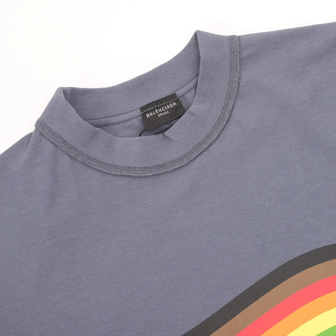 BLCG Pride Rainbow Flag T-shirt in Grey - 606 - blcg0000606 - Image 5