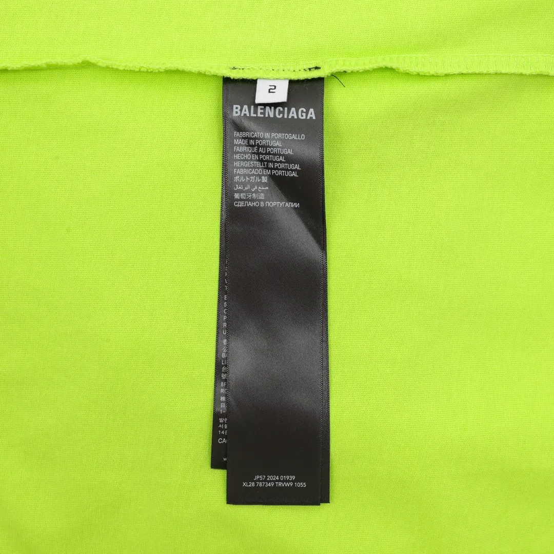 BLCG 3B Liquified Oversize T-Shirt in Fluorescent Green - 601 - blcg0000601 - Image 9