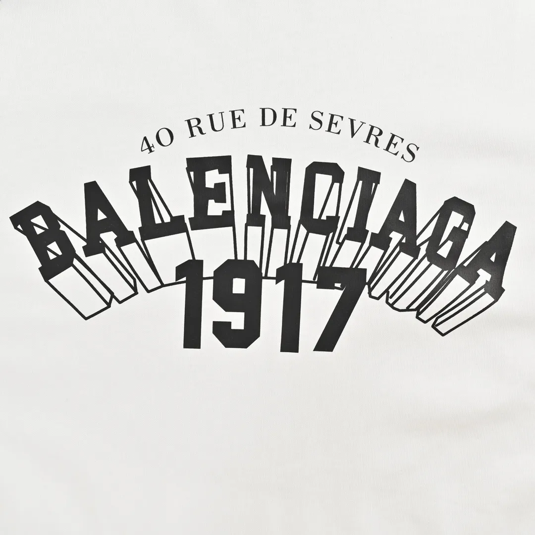 BLCG 1917 Rue de Sevres Logo T-shirt in White - 582 - blcg0000582 - Image 6