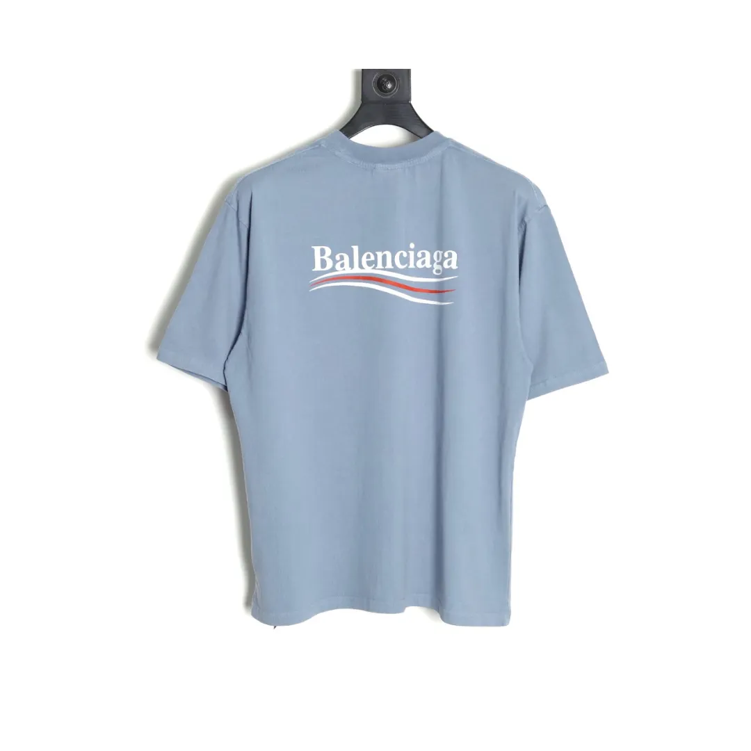 BLCG Campaign Logo T-shirt in Washed Blue - 585 - blcg0000585 - Image 2