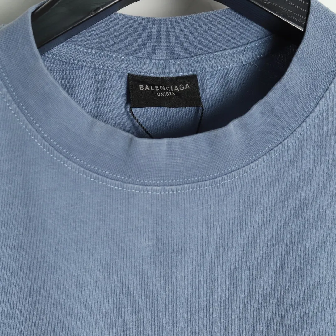 BLCG Campaign Logo T-shirt in Washed Blue - 585 - blcg0000585 - Image 6