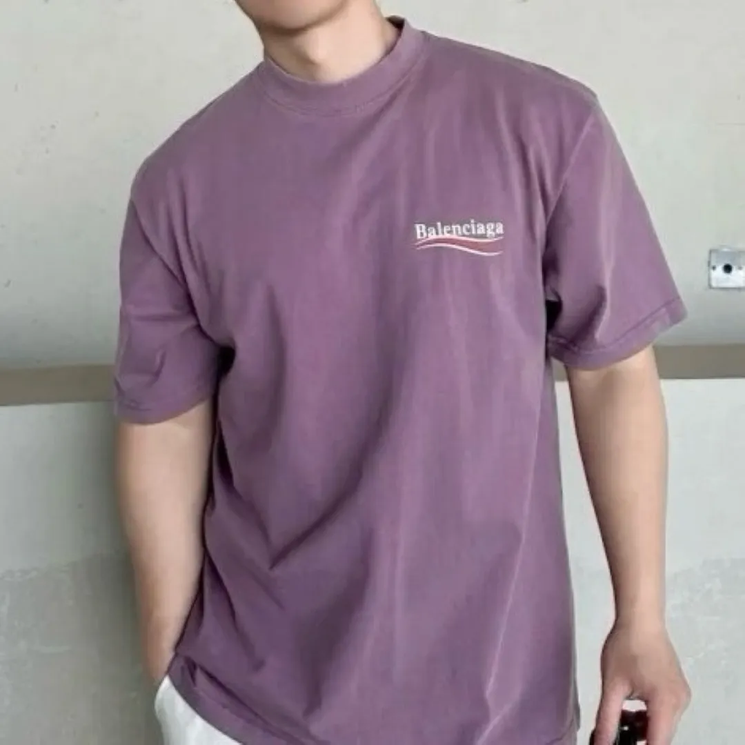 BLCG Campaign Logo T-shirt in Washed Purple - 586 - blcg0000586 - Image 9