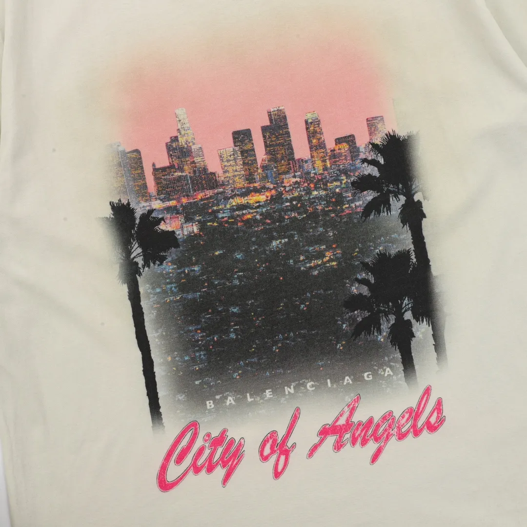 BLCG City of Angels Skyline T-shirt in Vintage White - 587 - blcg0000587 - Image 6